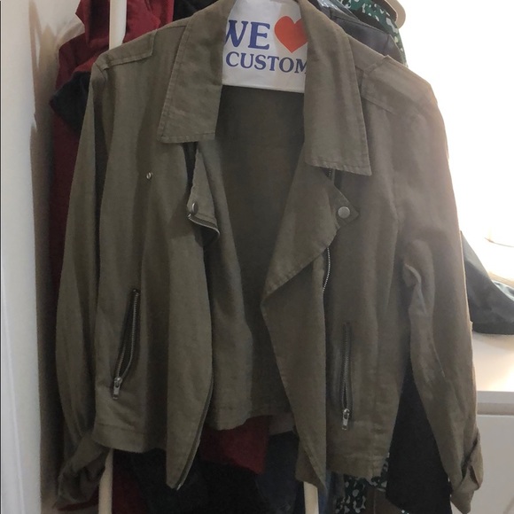 Olive jacket - Picture 1 of 2